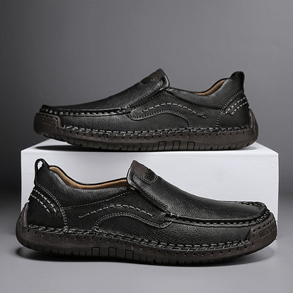 Herrloafers Slip-on Casual Skor för Vardag och Fritid