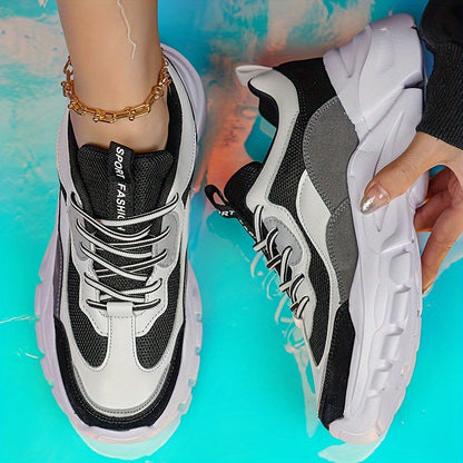 Dam Sneakers Chunky Stil Sportmode Fritidssko
