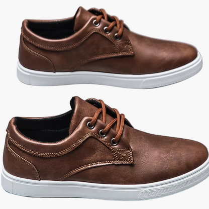 Herr Sneakers Sportiga Låga Fritidsskor med Klassisk Design för Vardag