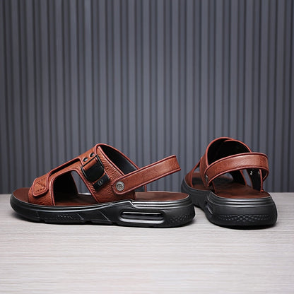 Herrsandaler med modern design och stötdämpande sula för vardagsbruk och fritid