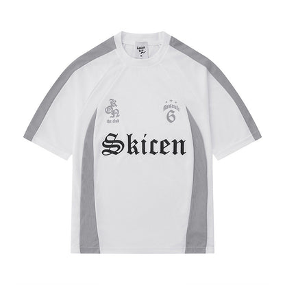 Herr T-shirt Hip Hop Stil Skicen Tryck Avslappnad