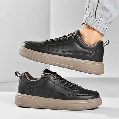 Herrsneakers för vandring och vardag, sportig låg modell
