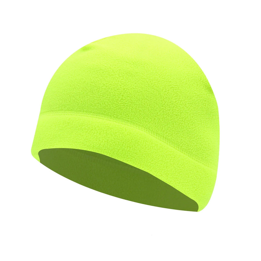 Fleece Beanie Mössa, Varm, Mjuk, Enkelfärgad