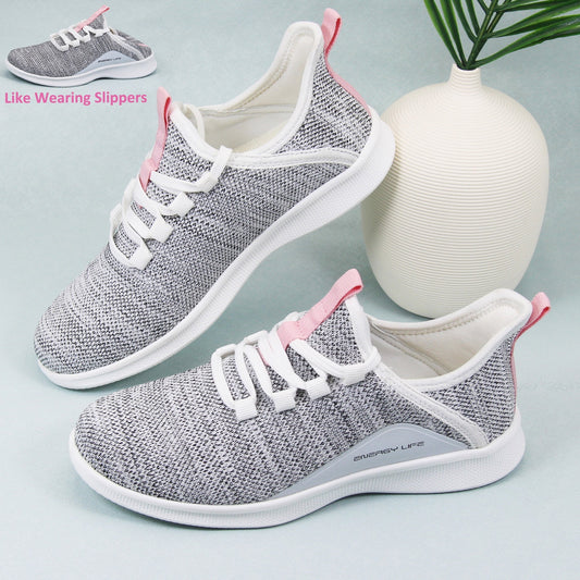 Dam Sneakers Vardagsstil Lätta och Bekväma Träningsskor
