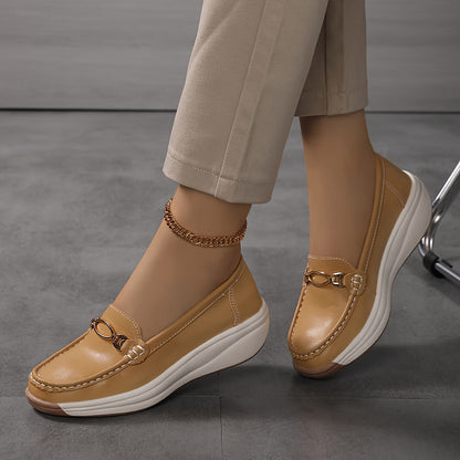Damskor Loafers Elegant Slip-on för Vardag och Arbete