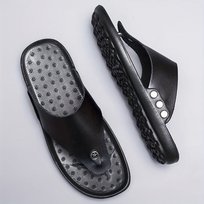 Herr Tofflor Sandaler – Avslappnade Sommarsandaler med Modern Design för Strand och Fritid