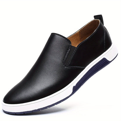 Herr Slip-on Sneakers Casual Vardagsskor Låg Klack Bekväma