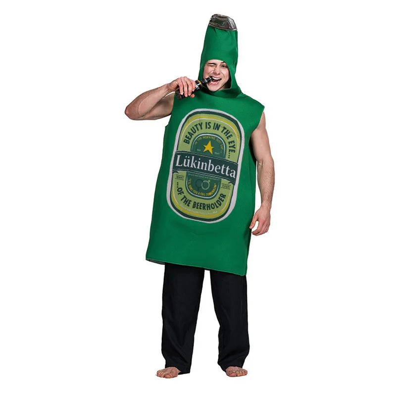 Unisex maskeraddräkt mat & dryck festdräkt