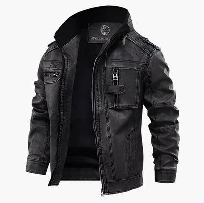 Herrjacka i bikerstil – Modern och mångsidig jacka för vardag och fest