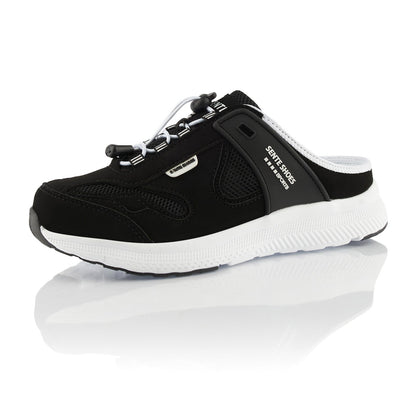 Alexander – Unisex lätta slip-on atletiska träskor med andningsbart nät och justerbar dragsko