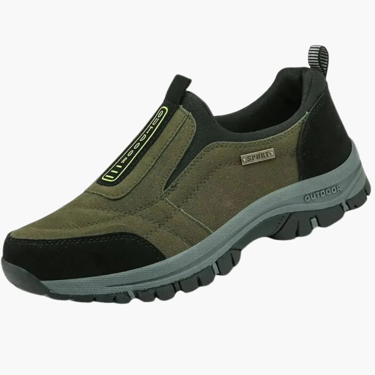 Herr Slip-on Ortopediska Promenadskor Utomhus Komfort och Stöd