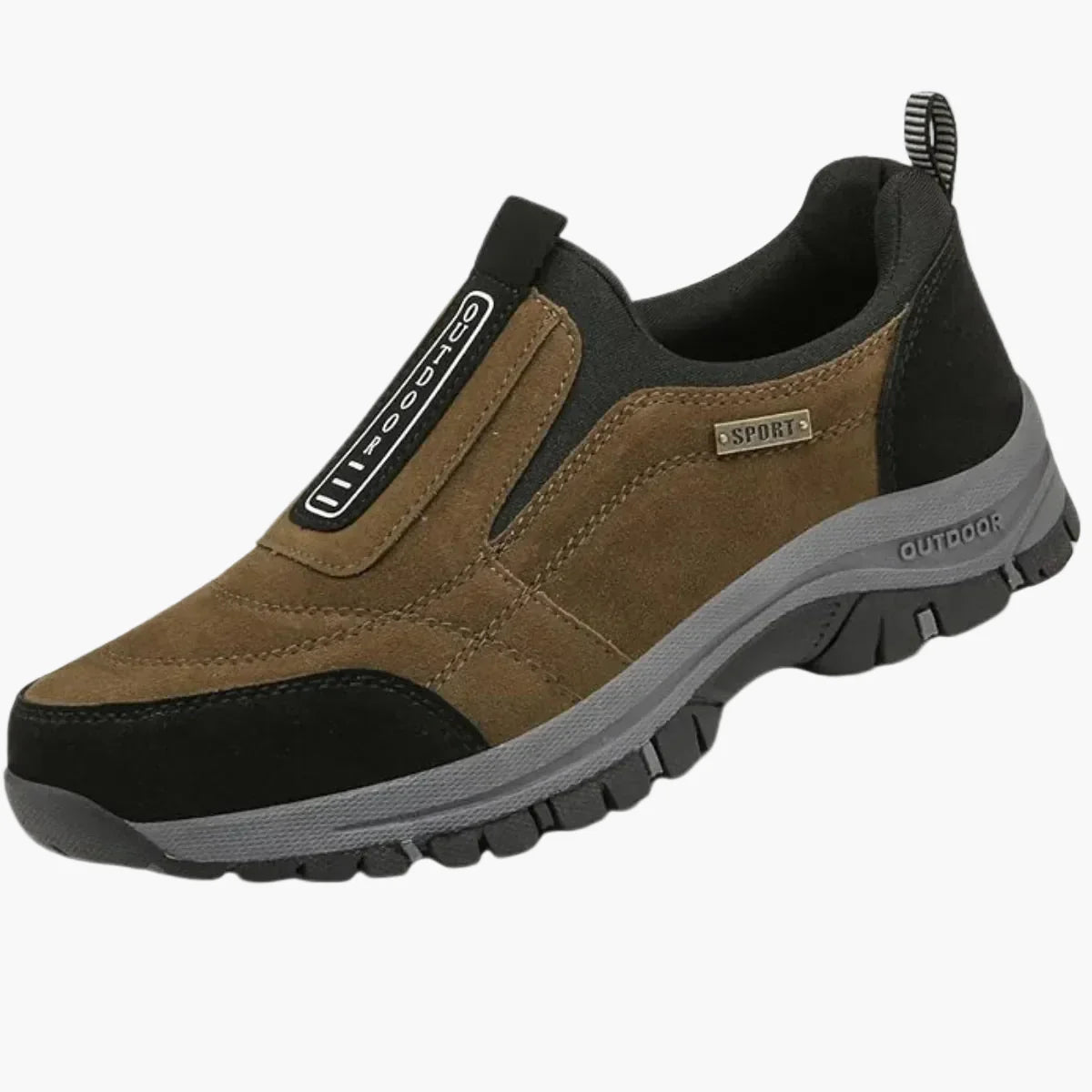 Herr Slip-on Ortopediska Promenadskor Utomhus Komfort och Stöd