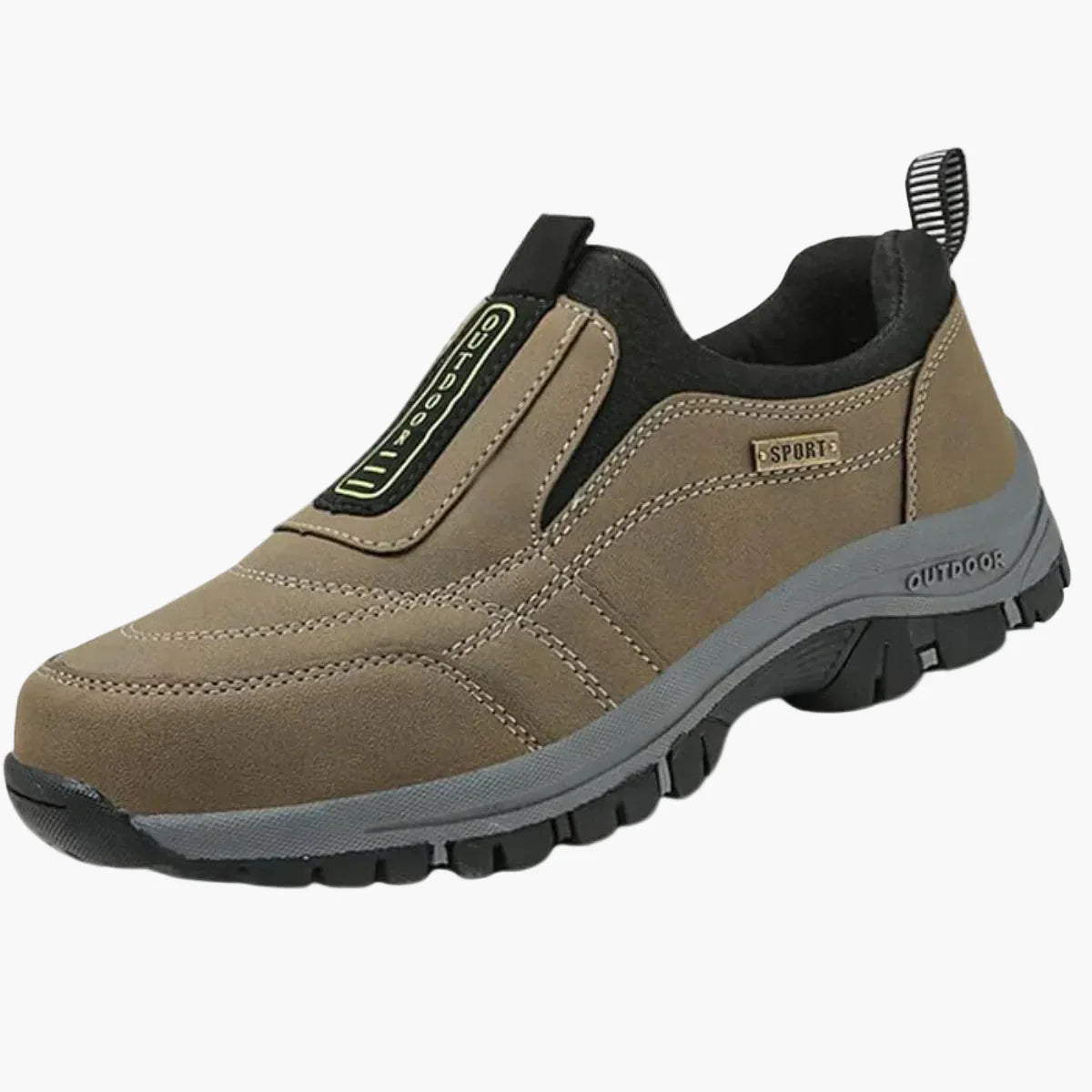 Herr Slip-on Ortopediska Promenadskor Utomhus Komfort och Stöd