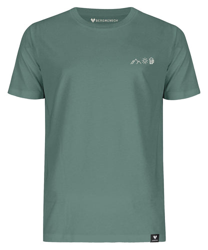 Shannon – Unisex Premium Ekologisk Skjorta med Bergsol Broderi