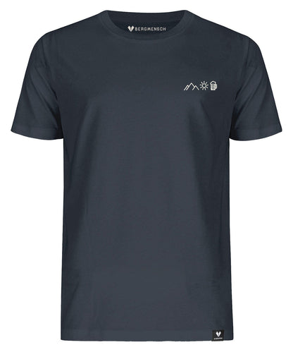 Shannon – Unisex Premium Ekologisk Skjorta med Bergsol Broderi