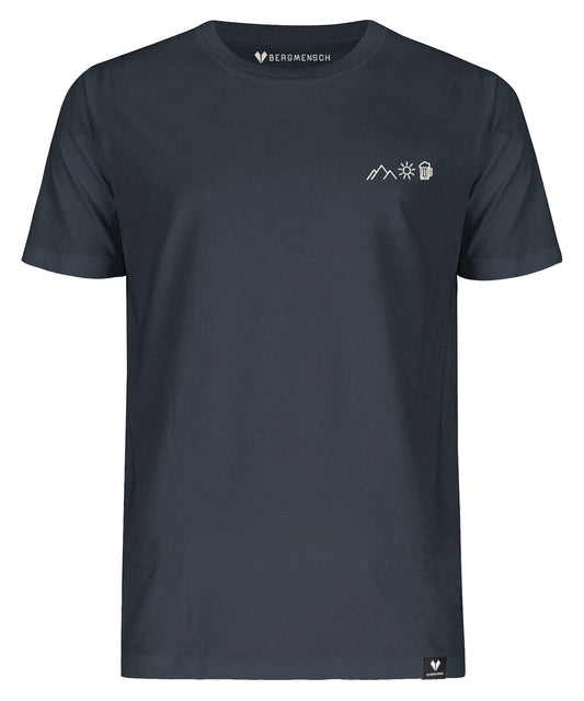 Shannon – Unisex Premium Ekologisk Skjorta med Bergsol Broderi