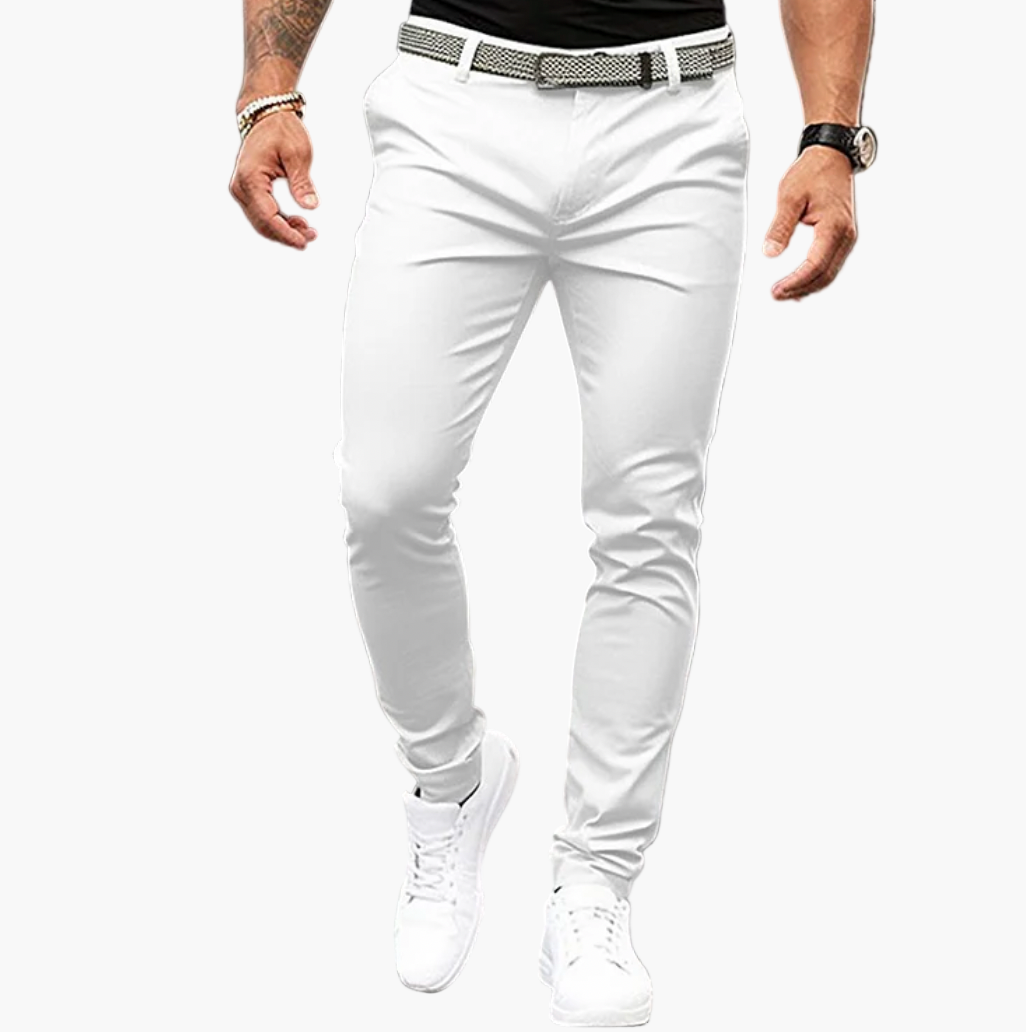 Herrbyxor Slim Fit – Eleganta och Allsidiga Byxor för Vardag och Fest