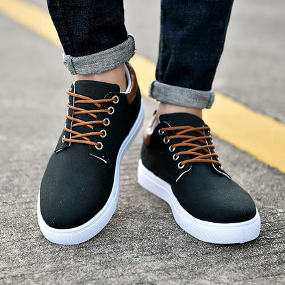 Herr Sneakers Klassisk Stil Bekväma Allround Skor
