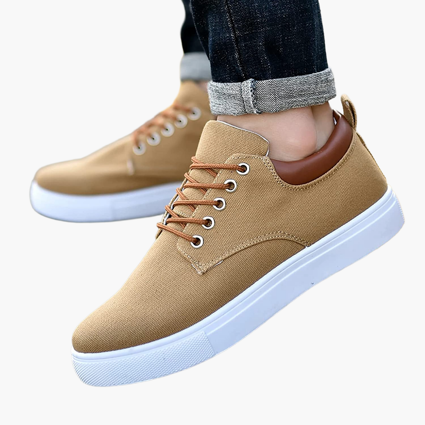 Herr Sneakers Klassisk Stil Bekväma Allround Skor