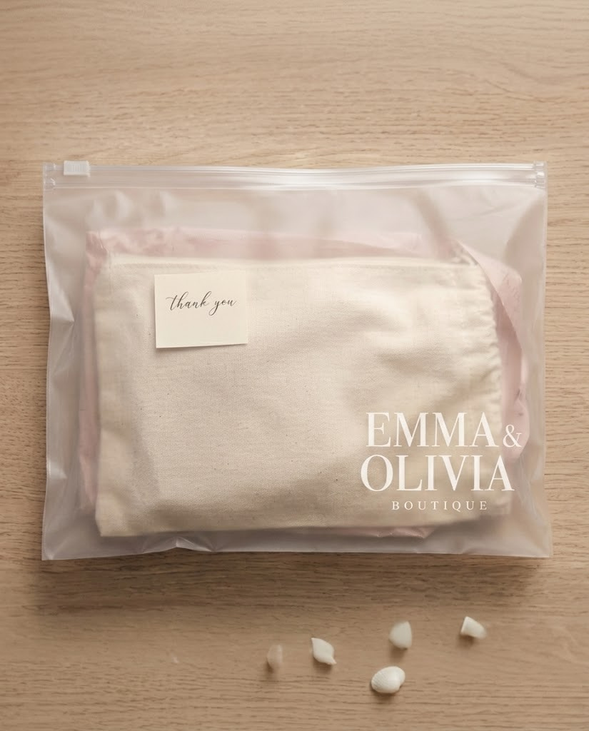 Randigt Tvådelat Set för Dam i Långärmad Överdel och Vida Byxor, Rosa/Blå