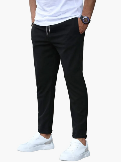 Herrbyxor – Slim Fit Jogger Stil för Arbete och Fritid