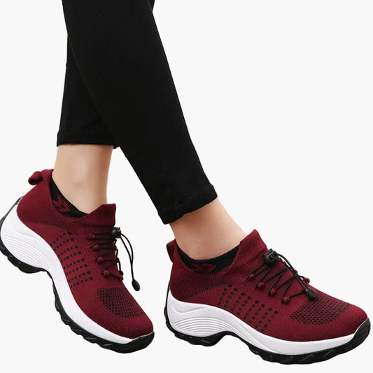 Dam Sneakers för Damer – Bekväma och Ortoptiskt Stöd för Vardagsbruk och Träning