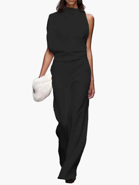 Dam Jumpsuit Elegant Vid Ben Modern Stil Fest & Vardag