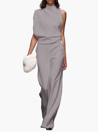 Dam Jumpsuit Elegant Vid Ben Modern Stil Fest & Vardag