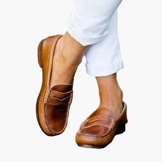 Herrloafers Klassisk Stil Slip-on Skor för Vardag och Arbete
