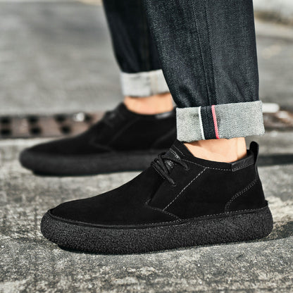 Herr Sneakers Mid-Top Bekväma Promenadskor Urban Stil