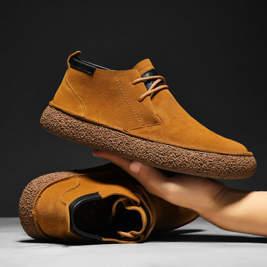 Herr Sneakers Mid-Top Bekväma Promenadskor Urban Stil