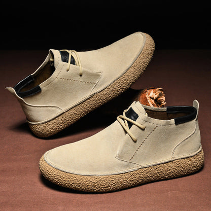 Herr Sneakers Mid-Top Bekväma Promenadskor Urban Stil