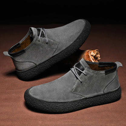 Herr Sneakers Mid-Top Bekväma Promenadskor Urban Stil
