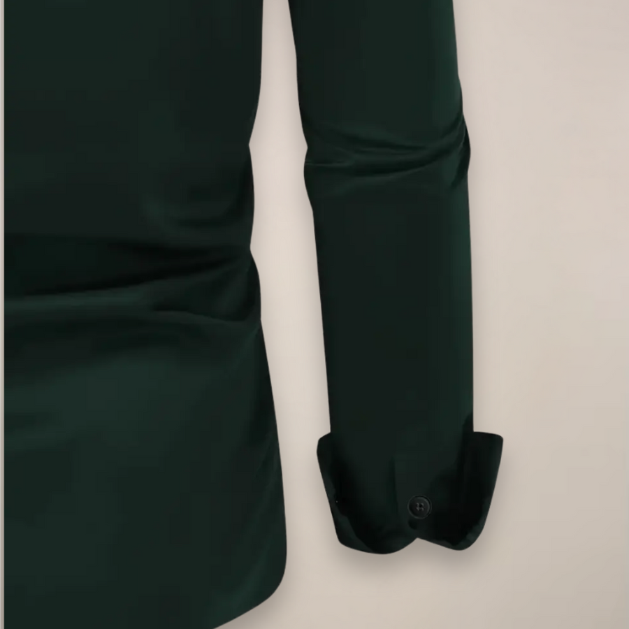 Herr Skjorta Elegant Klassisk Stil för Arbete och Fritid