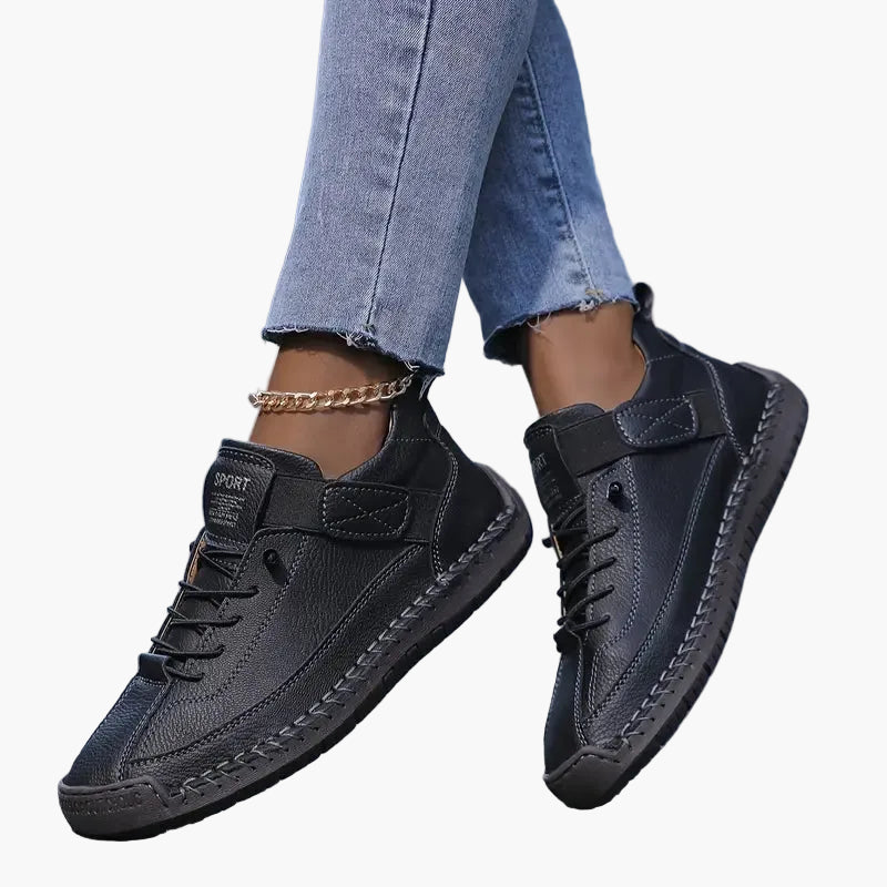 Dam Sneakers Sportig Komfort Vardagsskor med Ortopediskt Stöd och Lättviktskänsla