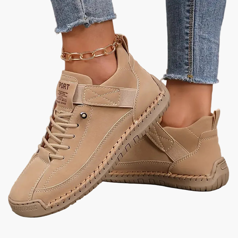 Dam Sneakers Sportig Komfort Vardagsskor med Ortopediskt Stöd och Lättviktskänsla