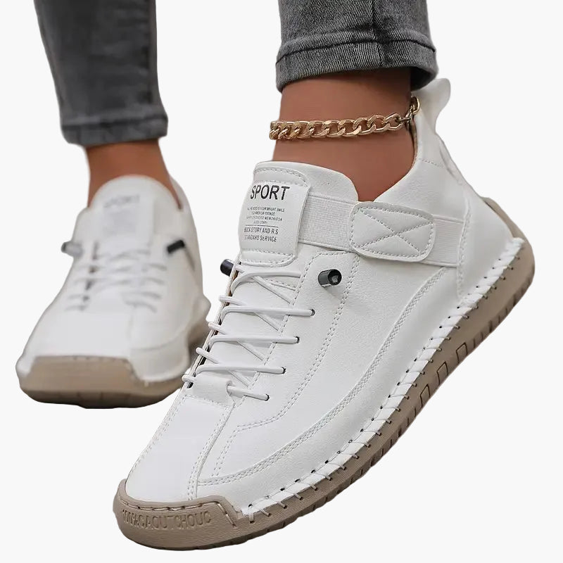 Dam Sneakers Sportig Komfort Vardagsskor med Ortopediskt Stöd och Lättviktskänsla