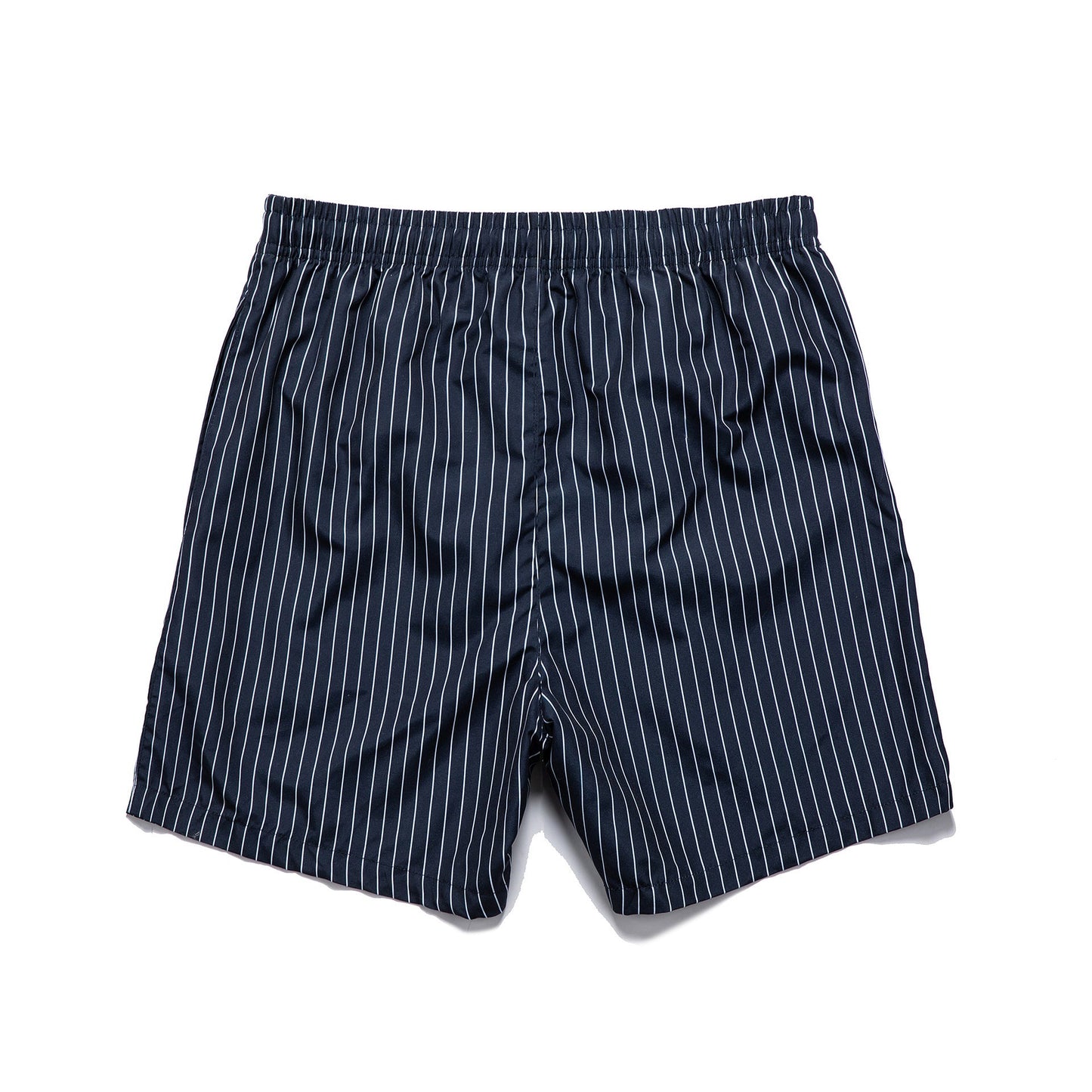 Herr Strandshorts med Smala Ränder – Lediga Badshorts för Strand och Vardag