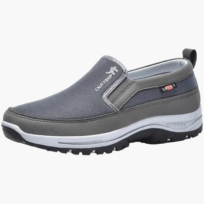 Herr Ortopediska Slip-On Promenadskor – Bekväma och Lätta att Ta På