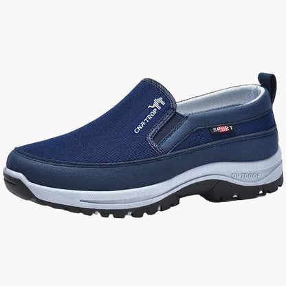 Herr Ortopediska Slip-On Promenadskor – Bekväma och Lätta att Ta På