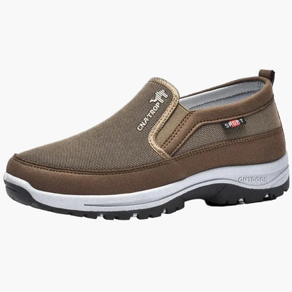 Herr Ortopediska Slip-On Promenadskor – Bekväma och Lätta att Ta På