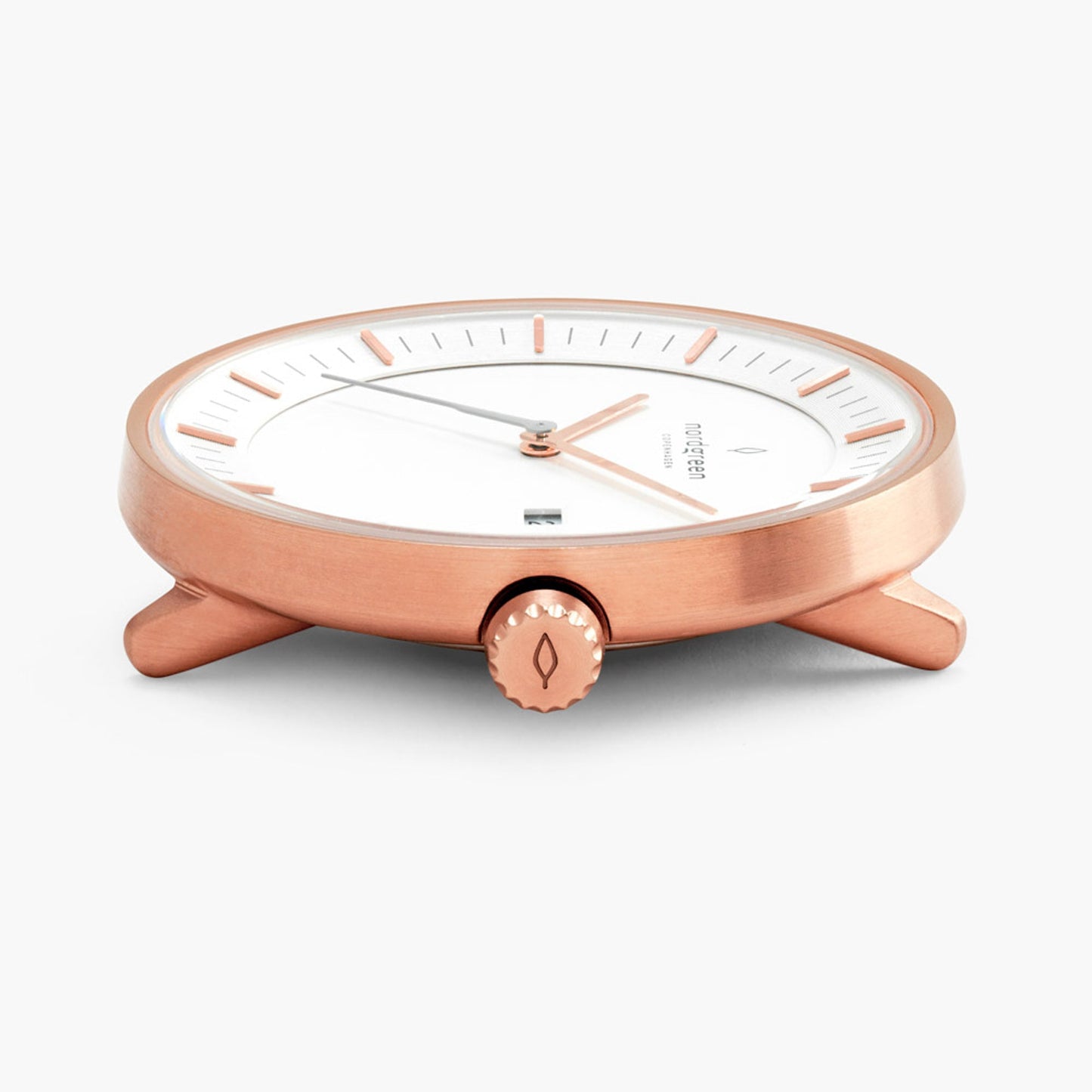 Charlotte – Unisex filosofklocka med konstläderarmband