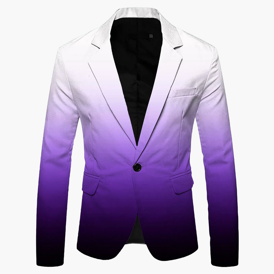 Herrkavaj med modern ombre-design för fest och vardag