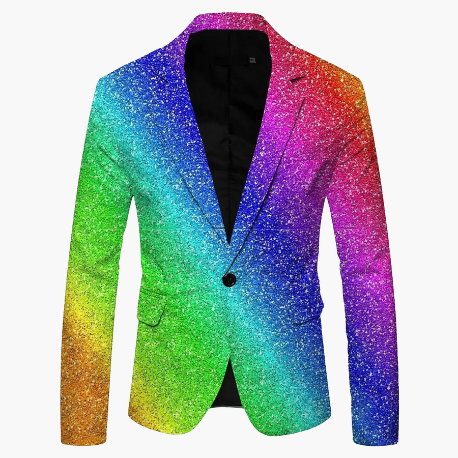 Herrkavaj med modern ombre-design för fest och vardag