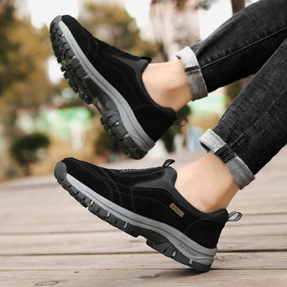 Herr Slip-on Ortopediska Promenadskor Utomhus Komfort och Stöd