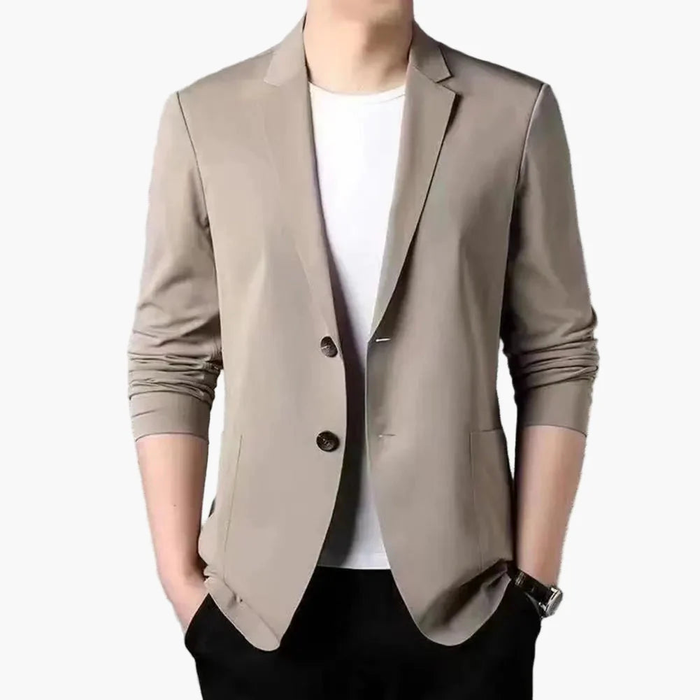 Herr Blazer – Modern, Ledig Kavaj för Vardagsbruk och Fest