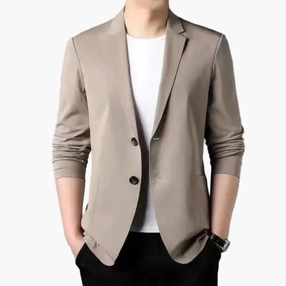 Herr Blazer – Modern, Ledig Kavaj för Vardagsbruk och Fest