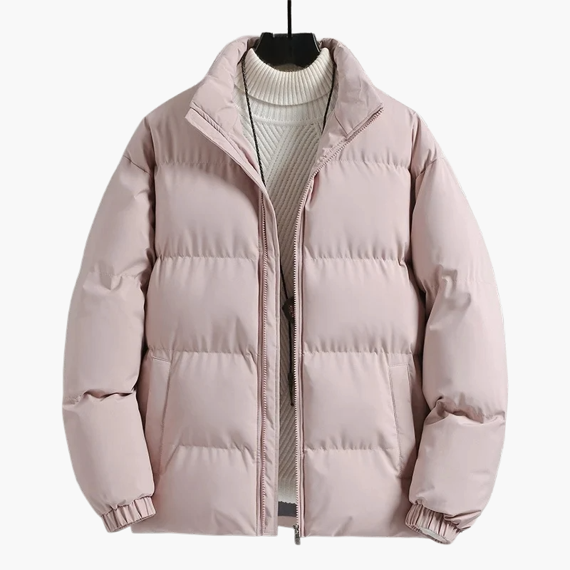 Unisex Vinterjacka för Vardag och Fritid – Modern Puffer Stil