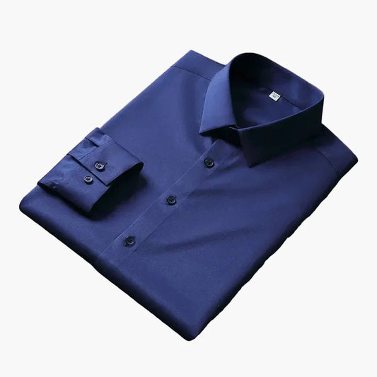 Herrskjorta Business Slim Fit – Elegant och Modern för Kontor och Fester
