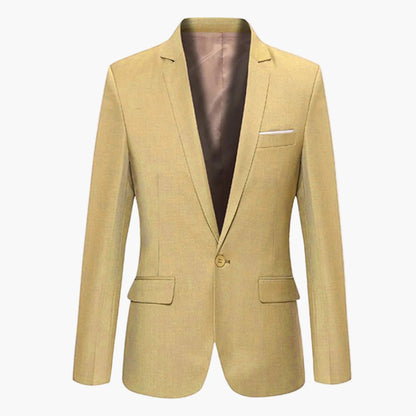 Herr Slim Fit Kavaj – Modern Stil för Fest, Kontor och Vardag